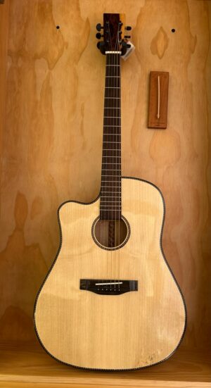 Guitarra Country Zurda Parota